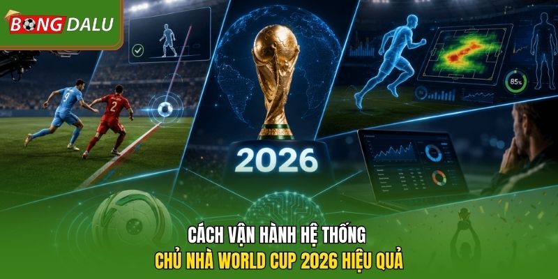 Cách vận hành hệ thống chủ nhà World Cup 2026 hiệu quả
